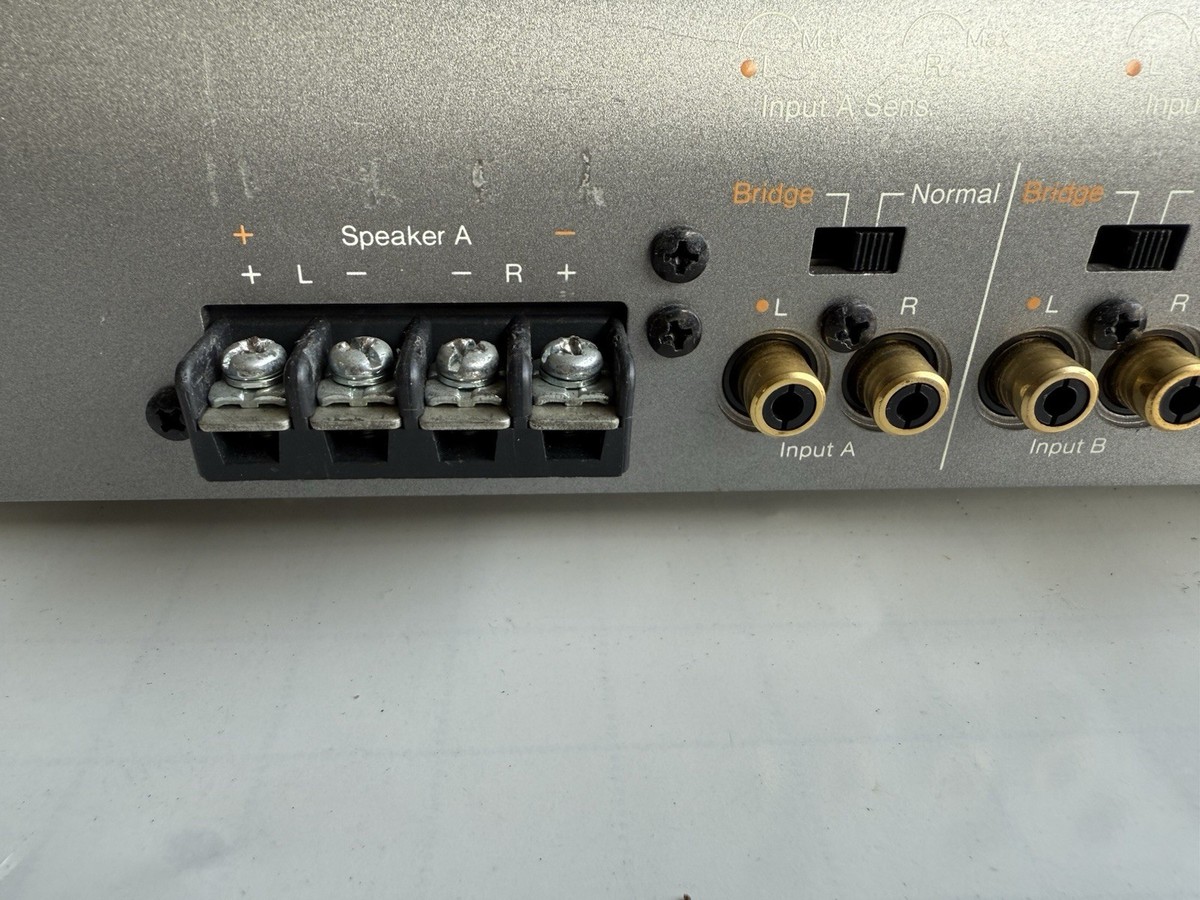 NAKAMICHI PA 304 CAR MOBILE 4-Channel POWER AMPLIFIER Tested
