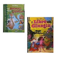 IL LIBRO DELLA JUNGLA lotto di 2 Libro Illustrato e fumetti Disney  > OCCASIONE 