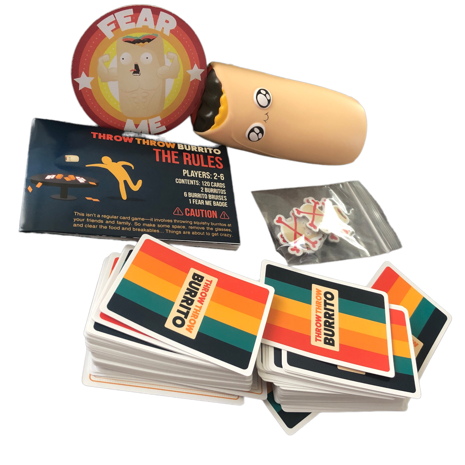 EXPLODING KITTENS Throw Throw Burrito Card Game Extra Pieces | eBay