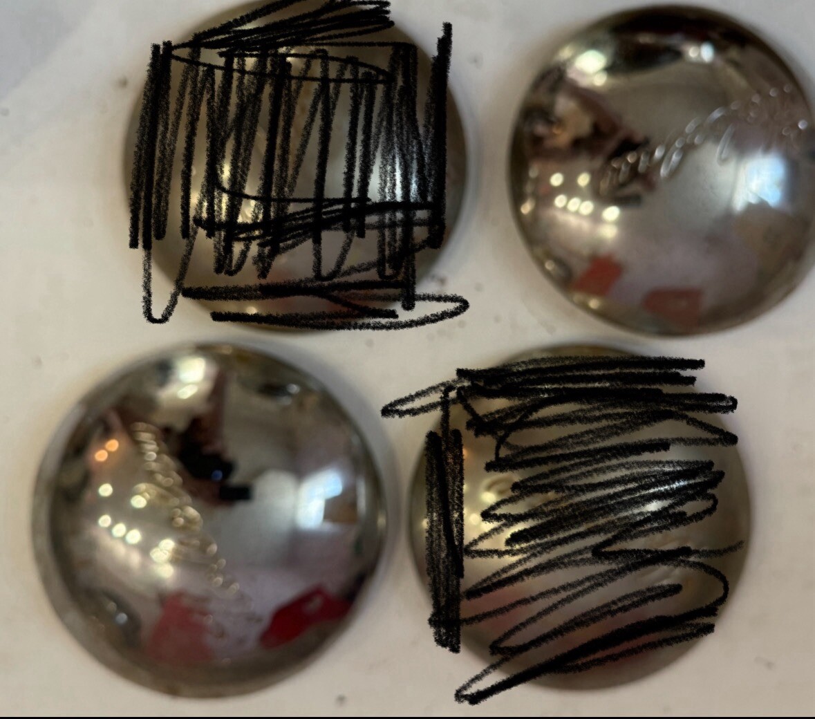 Vintage HOLSCLAW Boat Trailer Hubcaps Set of 2 Hub Caps eBay