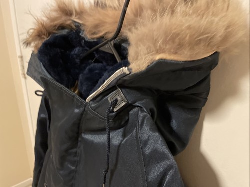 Dorado Polar Parka Chaqueta Hombre Talla L Vintage Vuelo Snorkel Militar Ee.uu. - Imagen 12 de 20
