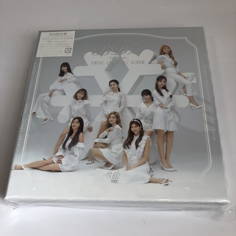 TWICE BDZ Repackage CD+DVD+CARD First Limited Edition Box | eBay