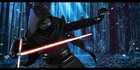 Kylo Ren Light Filtering Forest Trees The Force Awakens Fine Art Giclée on Paper