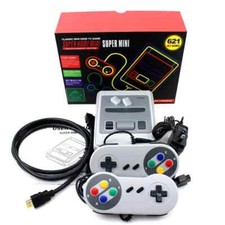 621 Juegos Infancia Retro Mini Clásico 4k TV Integrada 8 bits Consola de Videojuegos