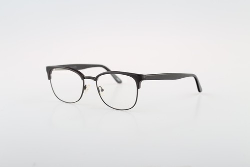 Andy Wolf 4544 Col.D, 2000s gray browline square eyeglasses frames NOS - Picture 5 of 10