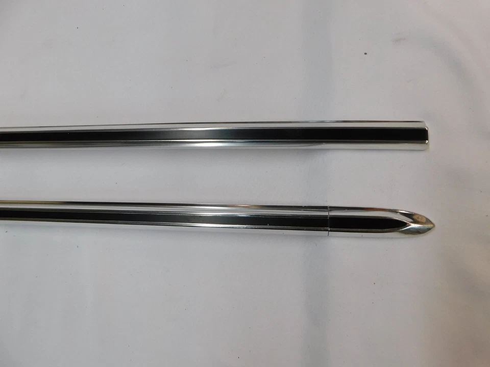 NOS OEM Ford 1967 Mercury Comet Quarter Panel Moulding Trim Pair Caliente Capri - Image 2 of 4