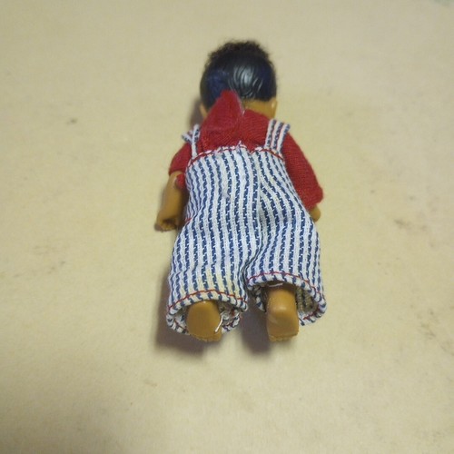Barbie Very Rare Happy Family Krissy Brother Boy African-American 3" Doll - Picture 6 of 11