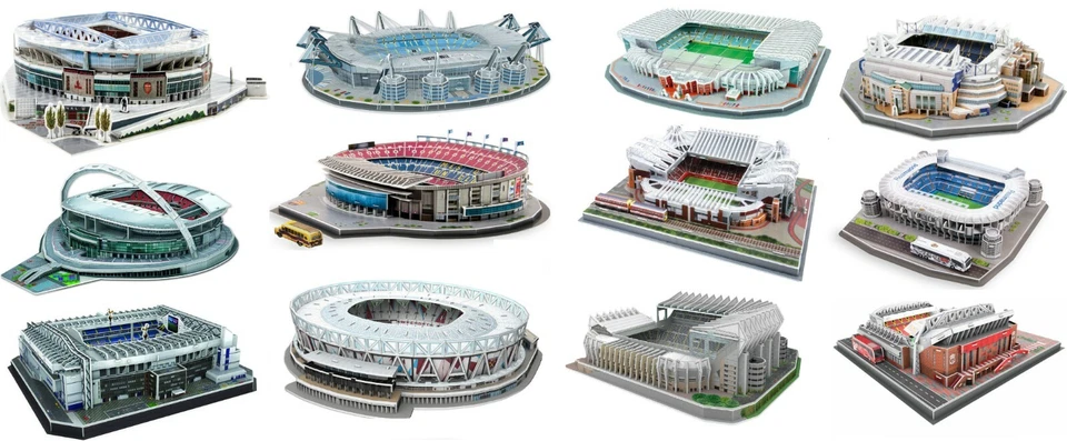 Football 3D Stadium Model Jigsaw Puzzle  Liverpool & More Official Licensed - Image 2 of 2