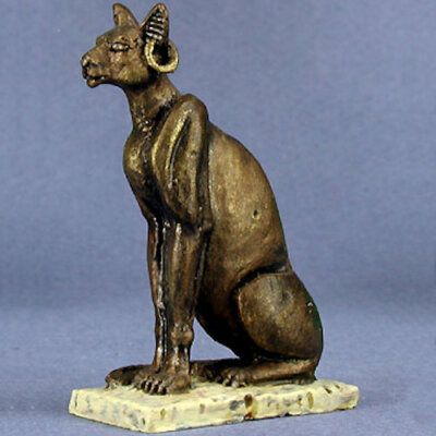 Reaper Dark Heaven Legends 03007 ägyptische Katze Statue Dungeon Grab Landschaft Dekor 