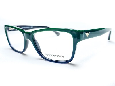 NEW Emporio Armani EA3051 5349 Womens Green/Blue/Black  display picture 2