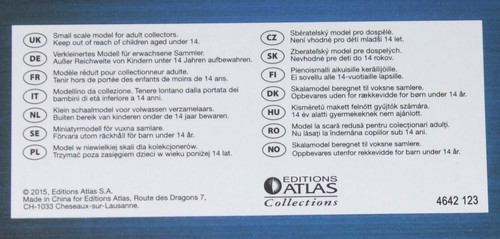 ATLAS EDITIONS - 4642123 - KRUPP TITAN O80 COACH - SENIOR LUXUS AUSTRIA - VIENNA - Picture 11 of 11