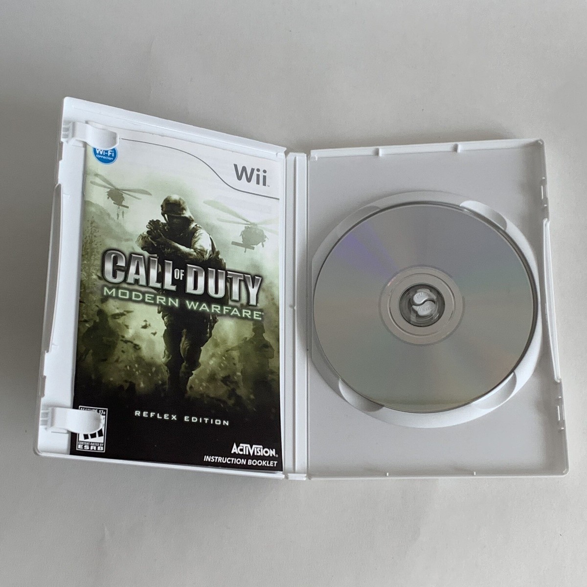 Call of Duty Modern Warfare Reflex Edition Nintendo Wii Game
