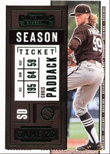 2020 Panini Contenders Chris Paddack San Diego Padres #8