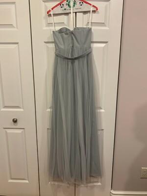chinese dress ladies Women's Spaghetti Strap Bridesmaid Dresses Long Slit Chiffon Bridal Formal  Wedding Party Gowns 2019 Grey Size 24