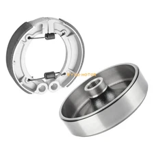 Rear Brake Drum Hub & Shoe for Yamaha Bruin 250 350 YFM250 YFM350 2004 2005 2006