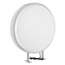 60cm LED Double Sided Outdoor Round Illuminated Projecting Light Box Shop Sign