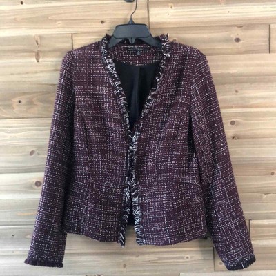 white house black market tweed jacket