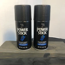 Power Stick "Intensity" Deodorant Body Spray 2.8 OZ Combo  2-Pack.