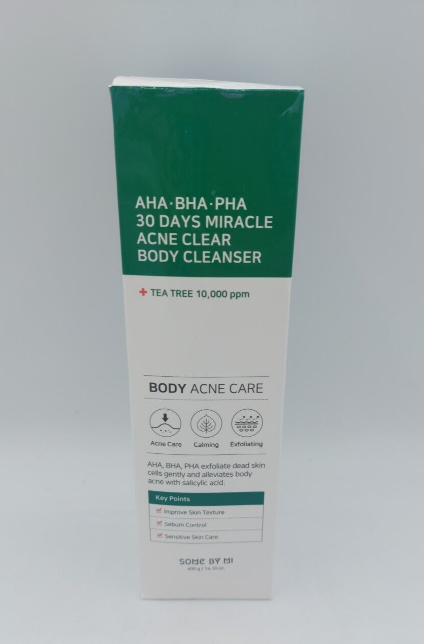 Some By Mi Body  30 Days AHA - BHA - PHA Miracle Acne Clear Body Cleanser 400ml  | TJ Hughes - Image 7
