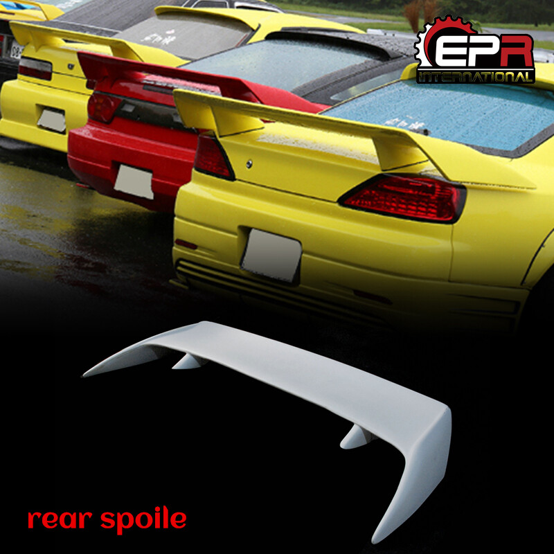 For Nissan SILVIA 180SX S13 S14 S14A 326Power Style FRP Fiber Rear