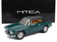 Mitica 1/18 Alfa Romeo Giulia 1600 Gtc Cabrio Closed 1964 Statisches Modell