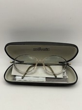 Silhouette Eyeglass Glasses Frames SPX 1910 20 6051 Austria Blue Gold