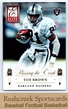 2015 Donruss #4 Amari Cooper / Tim Brown Elite Passing the Torch