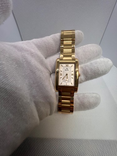 RARE Authentic FESTINA Solid 18K Gold Model F473-A15C”TANK Style”100% SWISS MADE - Picture 14 of 23
