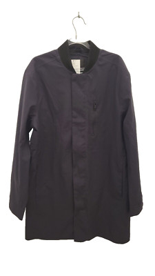 J.Lindeberg M Rain Jacket Laser Cut Coat Raincoat Luxury Formal Business  516