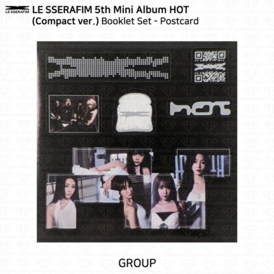 Le Sserafim 5th Mini Album HOT Photobook Compact ver Official