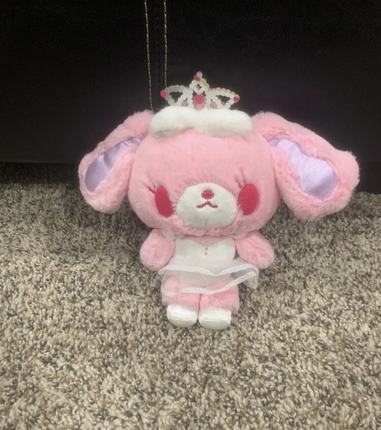 Sugarminuet Sugarbunnies Balletusa Sanrio 2009 Jakks Plush 7” Toy