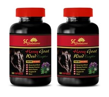 Testosterone enhancer - Horny Goat Weed 1560MG - horny goat weed vitamin - 2 Bot
