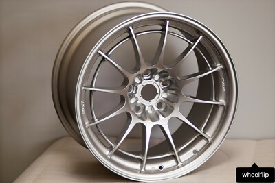 Enkei NT03+M 18x9.5 +40 5x108 - Silver Wheel | eBay