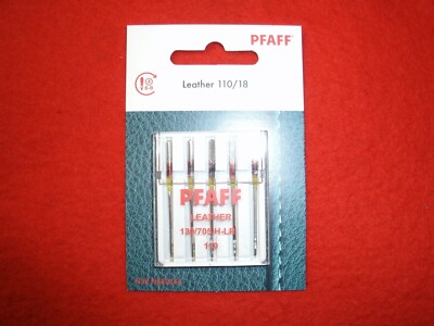 Pfaff Ledernadeln 130/705 H-LR, verschiedene Stärken            ++