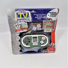 PLUG PLAY World Poker Tour NO LIMIT TEXAS HOLD 'EM JAKKS PACIFIC TV GAME