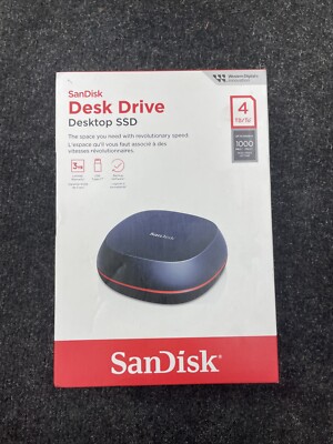 SanDisk Desk Drive 4TB Desktop SSD.