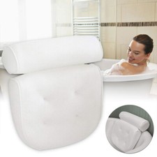 Mesh Neck Back Premium Waterproof Luxury Comfortable Bath Spa Pillow Cushion