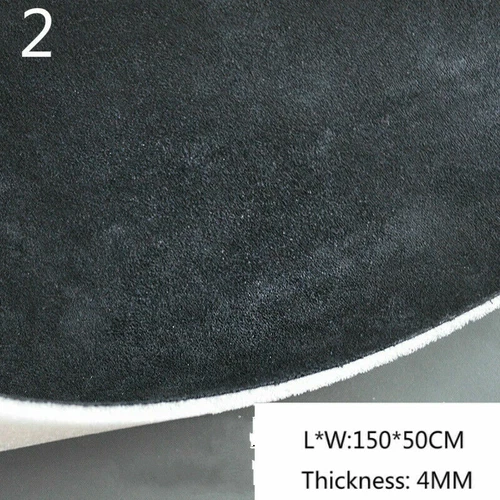 Thick Faux Suede Fabric Foam Backing Quilted Car Roof Upholstery Material Crafts - Picture 13 of 32
