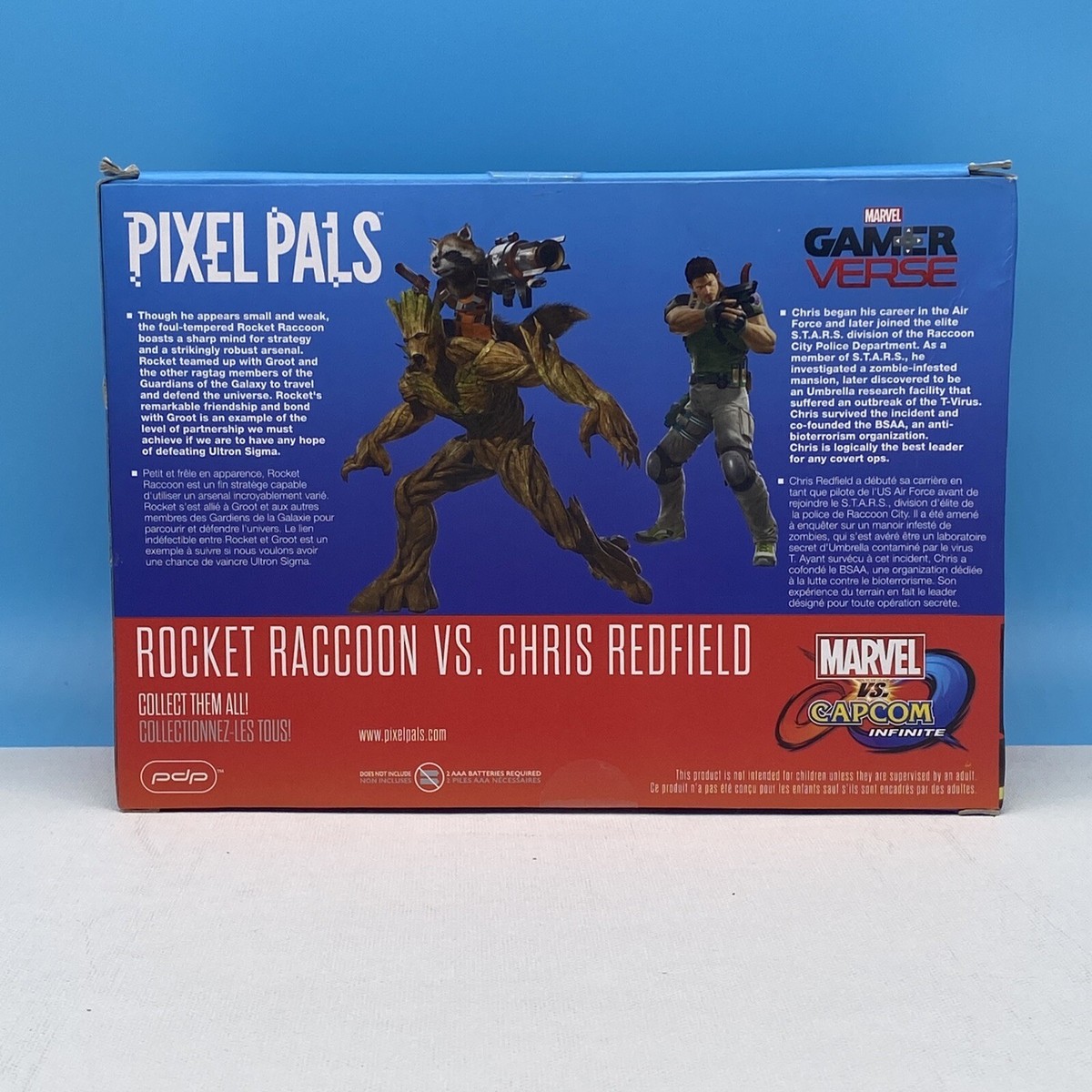 PIXEL PALS クリス レッドフィールド ロケット・ラクーン MARVEL s-l400.jpg