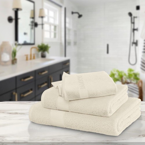 New Bamboo Towels Super Soft Extra Absorbent 600 GSM Hand Bath Towels Bath Sheet - Picture 20 of 57