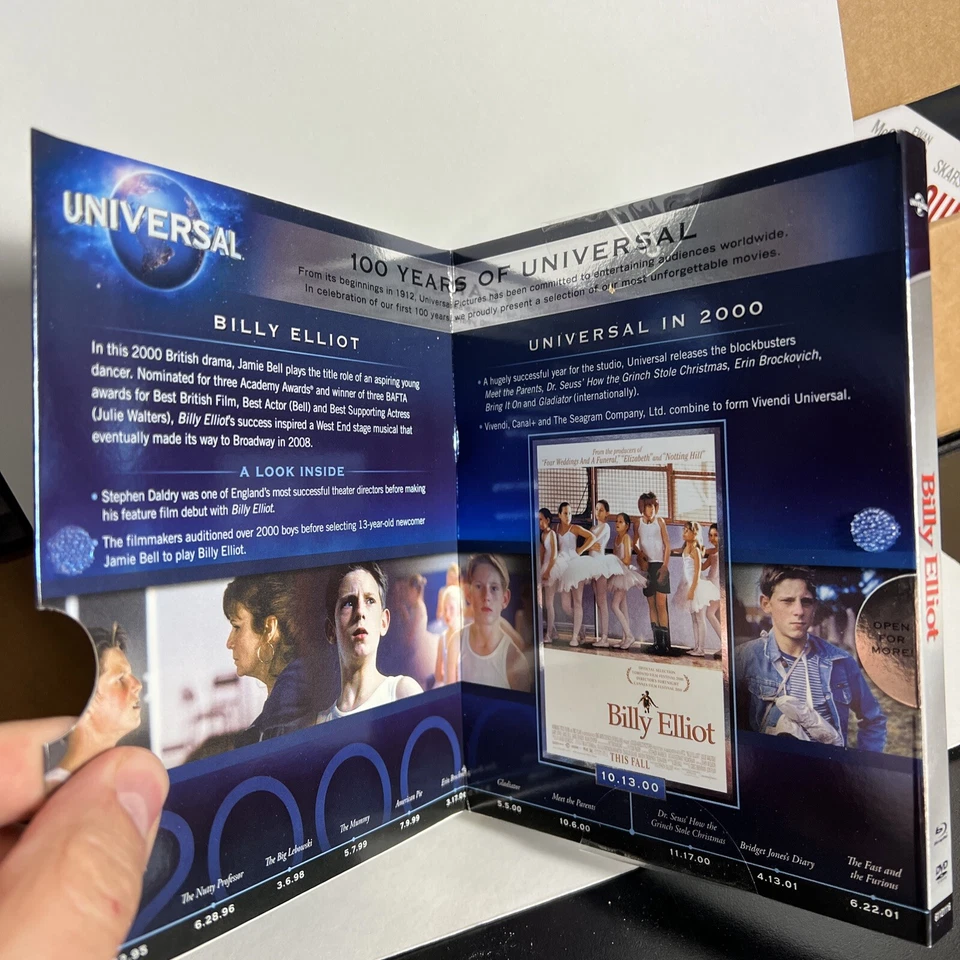 Billy Elliot (Blu-ray/DVD, 2012) - Universal 100th Anniversary Edition - Image 4 of 4