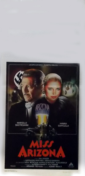 Locandina originale film Miss Arizona (1988) - Regia di Pál Sándor