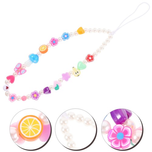 Beaded Mobile Phone Hanging Chain Cell Charm Wrist Strap Lanyard - 第 8/12 張圖片