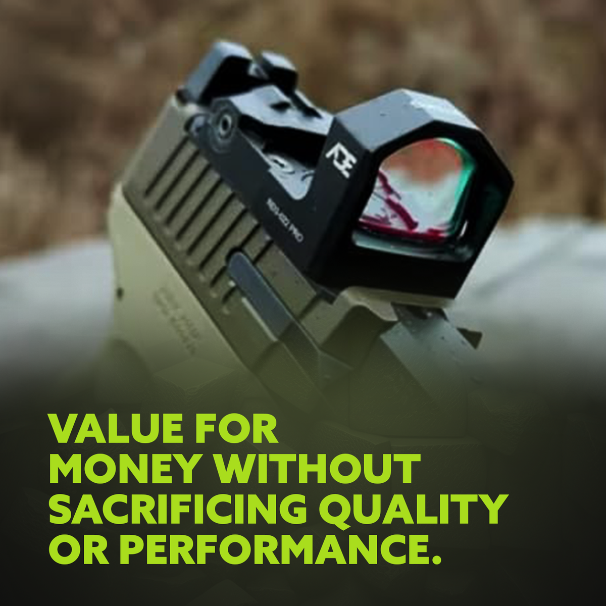 ADE RD3-029 Red Dot Sight – Shake Awake, For Glock 22/23 Slides With RMR Cut 4 thumbnail image