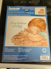 "Pray Without Ceasing", Janlynn Counted Cross Stitch Kit, NEW, #024-0030