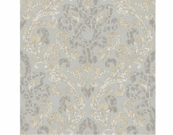 Rasch Textil Vlies Luxus Tapete Victoria 005846 Exclusivbreite 70 Cm Grau Beige-image