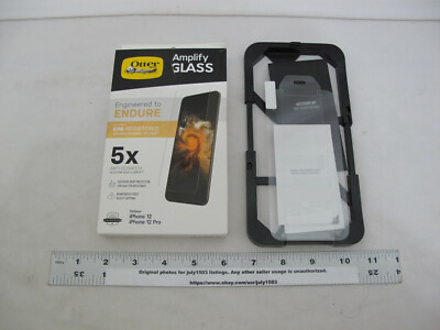 (1) NEW Otterbox Amplify Glass Screen Protector for iPhone 12 & 12 Pro