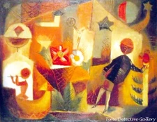 "Gekka" (The Moon and Flowers) by Harue Koga - Vintage Art Print