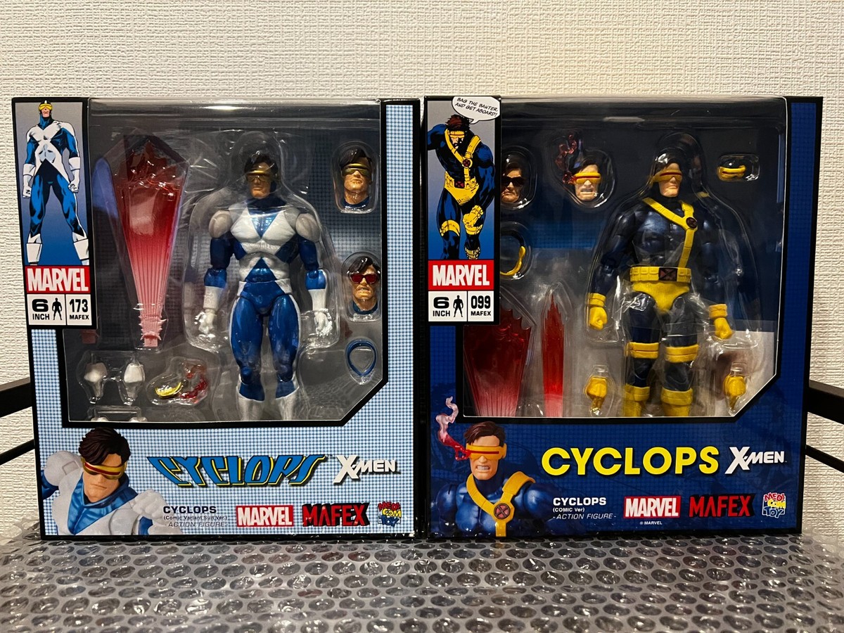 MAFEX CYCLOPS No.099 Comic Ver. & No.173 Variant Suite Ver MAFEX CYCLOPS No.099 Comic Ver. & No.173 Variant Suite Ver