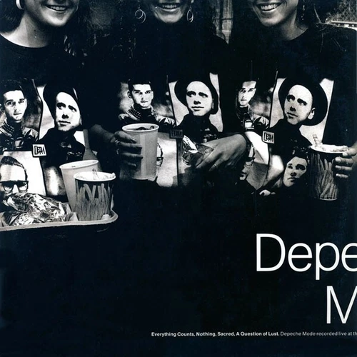 Depeche Mode Everything Counts Nothing Sacred A Question Of Lust Vinyl 12" 1989